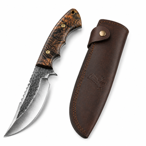 Couteau de Chef en Acier Damas Forgé à la Main de Qualité Supérieure, Service OEM, Couteau de Chasse de Cuisine, Service OEM, Couteau en Matériaux Purs - Product Image 4