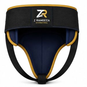 High Quality Leather Adjustable <b>Lace</b>-Up Closure Professional Groin & Abdominal Protector for Boxing Muay Thai & MMA - Product Image 6