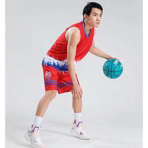 Uniformes de Baloncesto Unisex de Poliéster de Secado Rápido con Impresión por Sublimación, Venta al por Mayor, Nuevo Diseño de Uniforme de Baloncesto por Sublimación - Product Image 4