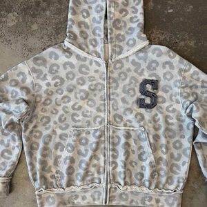 High Quality Eco-Friendly Lightweight Breathable Anti-Wrinkle Polyester/Cotton Fleece Double-Layer Oversized Customizable Autumn - Product Image 2