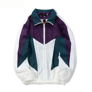 Veste coupe-vent en nylon pour homme, légère, entièrement zippée, respirante, résistante à l'eau, décontractée, pour l'extérieur, OEM - Product Image 1