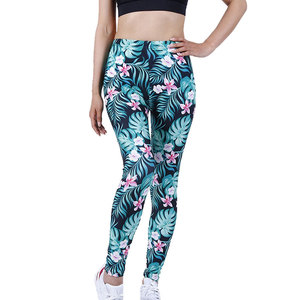 Leggings de sport pour femmes de haute qualité, respirants, en coton/fibre de bambou, longueur genou, nouvelle arrivée, décontractés, sublimation - Product Image 1