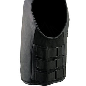 Gilet de moto en cuir de vachette véritable de qualité supérieure pour homme, respirant, coupe-vent, imperméable, grande taille, anti-UV, toutes saisons, 300g, complet - Product Image 5