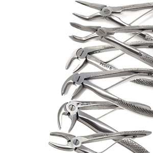 Latest Pedo Extracting Forceps Dental Surgical <b>Instrument</b> Stainless Steel Kit High Quality German Quality Manual Autoclavable CE - Product Image 2
