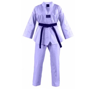 Uniforme de Judo Elástico de Poliéster/Algodón, Conjunto Completo para Entrenamiento de Artes Marciales, Ligero, Transpirable, Unisex, para Adultos - Product Image 2