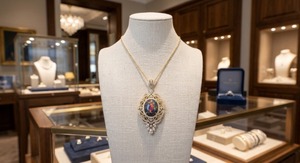 Collier pendentif délicat en forme de fleur de style européen, plaqué or 18 carats, opale noire naturelle, argent sterling 925, pour mariée - Product Image 5