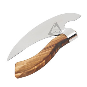 Cuchillo para Pizza de Acero Inoxidable con Mango de Madera, Alta Calidad, Ligero, Tamaño Personalizable, Color y Logotipo Personalizables, 3 Años de Garantía - Product Image 2