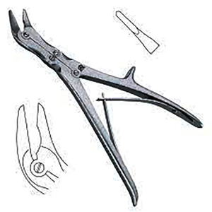 Rongeur orthopédique manuel de haute qualité en acier inoxydable, forceps chirurgical, instrument chirurgical, pince de précision - Product Image 2
