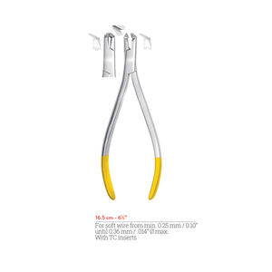 Hard Wire & Soft Wire Cutting Medical Dental Surgical Dental Orthodontic Treatments Manual Pliers With TC <b>Inserts</b> By Dentavex - Product Image 5