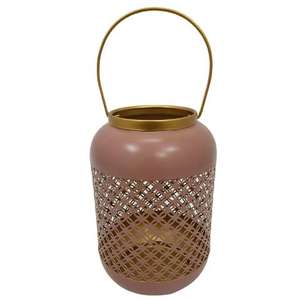 Lanterne marocaine style Ramadan pour la maison, les villas, éclairage au sol et sur table, utilisation décorative, porte-bougie en métal. - Product Image 2