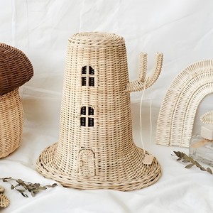 Handmade rattan tree houses competitive price children playhouse imaginative house toys for kids - Product Image 5