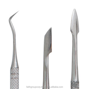 Juego de Herramientas Dentales de Acero Inoxidable Alemán para Dentistas, Kit de 10 Piezas con Estuche de Cuero para Trabajar y Examinar Dientes, con Certificación CE - Product Image 3