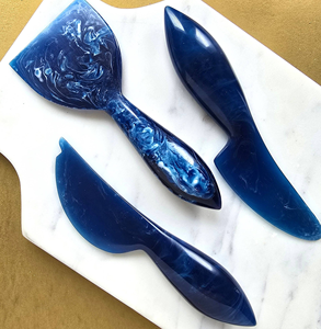 Premium Luxury Eco-Friendly Durable Resin Dishwasher Microwave Safe Portable <b>Cheese</b> <b>Knife</b> <b>Set</b> <b>Cheese</b> Spreader Cutter for Home - Product Image 4