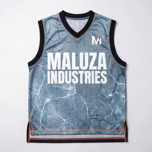 Uniformes de Baloncesto Personalizados al por Mayor, Sublimación Completa, Impresión Digital, Camiseta y Pantalones Cortos para Hombre, Uniforme Deportivo sin Mangas - Product Image 1