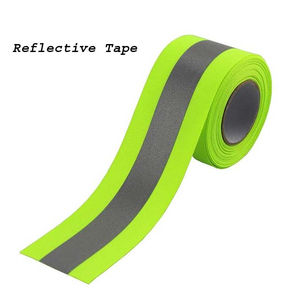 Sweat à capuche en polaire haute visibilité, classe 1 ANSI, bande réfléchissante imperméable, fermeture éclair, poches avant, logo personnalisé, vêtements de sécurité élevée - Product Image 6