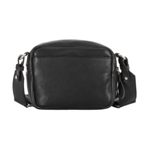 Bolso de Cuero Nappa Genuino con Acabado Encerado Personalizado, Acabado Nappa Negro, Herrajes YKK, Marca Privada, OEM, Venta al por Mayor, Lujo Retro - Product Image 4