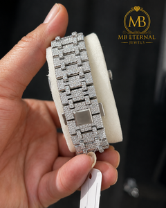 Montre bracelet MB ETERNAL Diamond, alliage, acier inoxydable, quartz analogique, boucle à fermoir, unisexe, luxe, bracelet 26 mm - Product Image 4