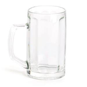 Ensemble de 6 mugs à bière Excelsa, verre Hannover 50 cl, transparent - Product Image 1