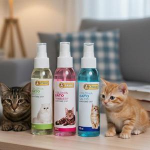 Kit Essenziale Anti-Odore Yommy per Cani e Gatti, 3 Profumi e Colonie, Talco e Lampone Fresco - Product Image 3