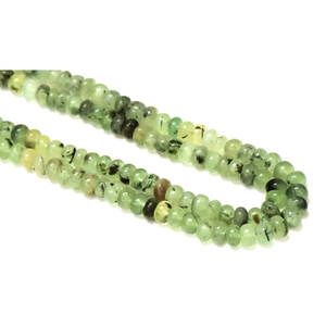 Cuentas Redondas de Prehnita Rutilada: 8-11mm, Piedras Preciosas para Joyería y Artesanía - Product Image 3