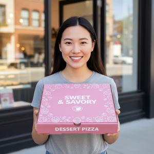 Wholesale Custom Printing Personalized <b>Pizza</b> <b>Box</b> for <b>Pizza</b> Packaging Corrugated Food <b>Box</b> for Delivery - Product Image 3