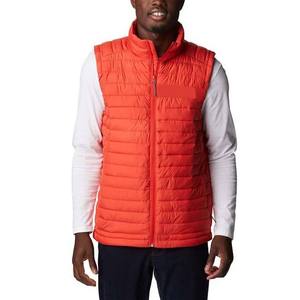 2025 High Quality Gilet Puffer Men's <b>Jackets</b> Breathable Fabric Solid Orange Color Sleeveless Winter Warm Oversize Puffer Vest - Product Image 1