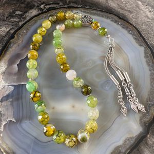 Tasbih de Resina Mala de Primera Calidad, Cuentas de Dhikr Islámicas Modernas para la Oración, Meditación y Regalo por Tradebyd - Product Image 1