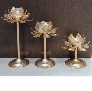 <b>Large</b> Handmade Brass Urli Decorative Bowl for Entryway Table Decor Floating Flowers and <b>Candle</b> Arrangements - Product Image 4