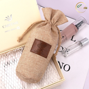 Bolsa de Regalo de Yute Laminado Resistente para Botellas de Vino y Regalos Especiales - Product Image 6