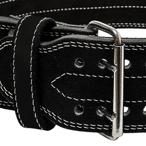 Ceinture de musculation professionnelle OEM R.W INTERNATIONAL en cuir de vachette, robuste, respirante, avec levier de protection, 13 mm, à pointe unique pour - Product Image 2