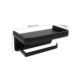 Support de papier toilette en métal pour la maison, design mobile, accessoires de salle de bain, porte-rouleau de papier toilette en métal - Product Image 1