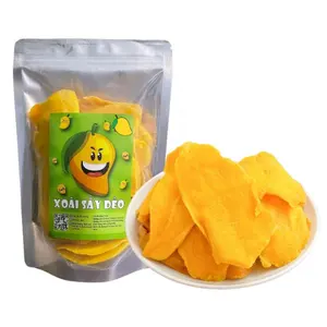 Sẵn sàng để tàu bán buôn mềm khô xoài 3-5% Đường nhãn hiệu riêng Trái cây nhiệt đới Snack đóng gói theo yêu cầu từ Việt Nam trang trại