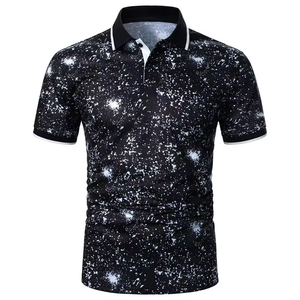 T-shirt de golf pour homme de qualité supérieure avec logo personnalisé, 100 % polyester, manches longues, anti-plis, respirant - Product Image 6