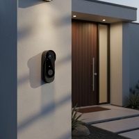 Sonnette vidéo intelligente Sudex M8 HD avec vision nocturne, écran LCD IPS de 4,3 pouces, application Tuya, caméra interphone étanche, sécurité domestique WiFi