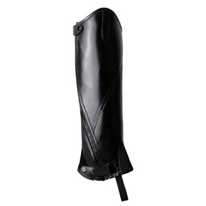 High Quality Split Leather Horse Riding <b>Chaps</b> Adjustable Equestrian <b>Half</b> <b>Chaps</b> Outdoor Horseback Riding Protective Gear Item - Product Image 6