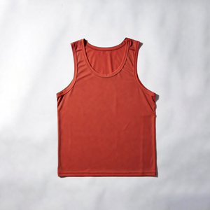 Nouveau service PrivateOEM : vêtements de fitness sur mesure, couleur personnalisée, débardeur respirant 100% coton, sans manches. - Product Image 1