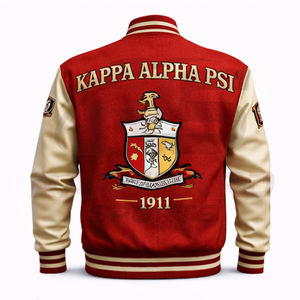 Vestes universitaires personnalisées en gros avec étiquette privée, durables et élégantes, vestes de fraternité de qualité supérieure - Product Image 2