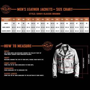 Chaqueta de Motociclista Negra Premium para Hombre, Modelo SH1011 de Cuero 2025, Estilo Clásico Brando con Cordones Laterales, Ropa de Automovilismo - Product Image 6