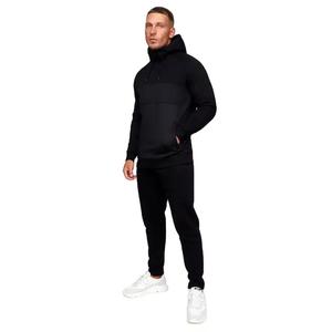 Conjunto Deportivo Reflectante de 2 Piezas para Hombre y Mujer, Lavado Ácido, Ecológico, de Algodón para Invierno, Estilo Hip Hop, Chaqueta con Cremallera y Pantalones para Gimnasio - Product Image 3