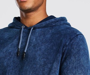 Sweat-shirt à capuche vintage pour homme, coupe ample, en coton mélangé, style streetwear décontracté - Product Image 4