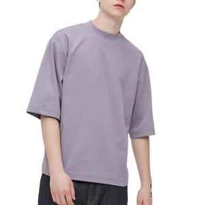 เสื้อยืดคอเต่าทรงบ็อกซี่ รุ่นใหม่ ปี 2026 ผ้าคอตตอนเนื้อหนา ทรงโอเวอร์ไซส์ สไตล์โปรคลับ  แบบสั่งทำพิเศษสำหรับผู้ชาย - Product Image 5