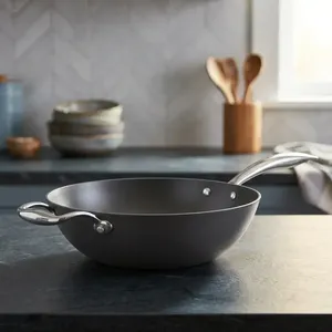 High Demand 24cm Cast Iron Non Stick Frying <b>Pan</b> Heavy Duty Nitrile Series Cookware for Frying <b>Grilling</b> Sautéing and Everyday - Product Image 2