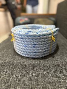 Corde de pêche en PP Danline bleue et blanche de 660 mètres, 1/4 pouce, 5/16 pouce, 3/8 pouce, 16 mm, 18 mm pour la pêche marine sur le marché philippin - Product Image 5