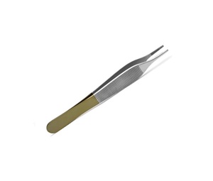 Pinzas Adson Marrones OEM de Acero Inoxidable, Instrumento para Agarrar Tejidos para Hospitales y Clínicas - Product Image 2