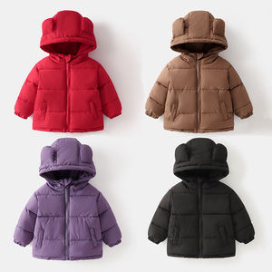 Veste d'hiver matelassée pour enfants SEH NIKAO SPORTS, veste bomber pour garçons et filles, chaude, isolée, à capuche, en coton, décontractée, pour l'extérieur, directement de l'usine - Product Image 1