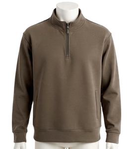 Sudadera Oversize de Algodón y Poliéster de Color Liso para Hombre, Estilo Urbano, Venta al por Mayor, para la Temporada de Otoño - Product Image 1