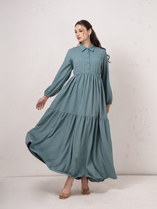 Tissu extensible en viscose 100 % polyester CYK, élégant et durable, finition naturelle, idéal pour robes, costumes et vêtements pour femme – Vente en gros - Product Image 3