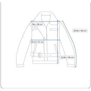 Women’s Genuine <b>Suede</b> Leather Biker <b>Jacket</b> Black Motorcycle <b>Jacket</b> with Belted Waist and Silver Hardware Slim Fit - Product Image 6