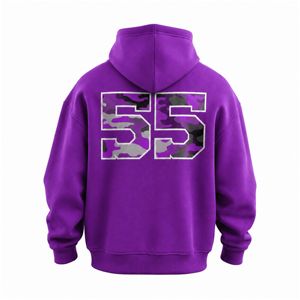 เสื้อฮู้ดดี้โอเวอร์ไซส์แบบเรียบๆ สั่งทำได้ ขายดีที่สุด เสื้อสตรีทแวร์ผู้ชาย ผ้าคอตตอนหนา โรงงานรับผลิตแบรนด์ส่วนตัว - Product Image 2