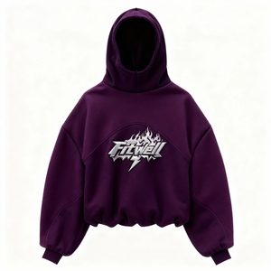 Sudadera con Capucha Extra Grande Personalizada Fly Fit International, Unisex, Color Beige, Logotipo Estampado en Relieve en la Parte Delantera, Manga Regular, Felpa Francesa, Invierno - Product Image 5